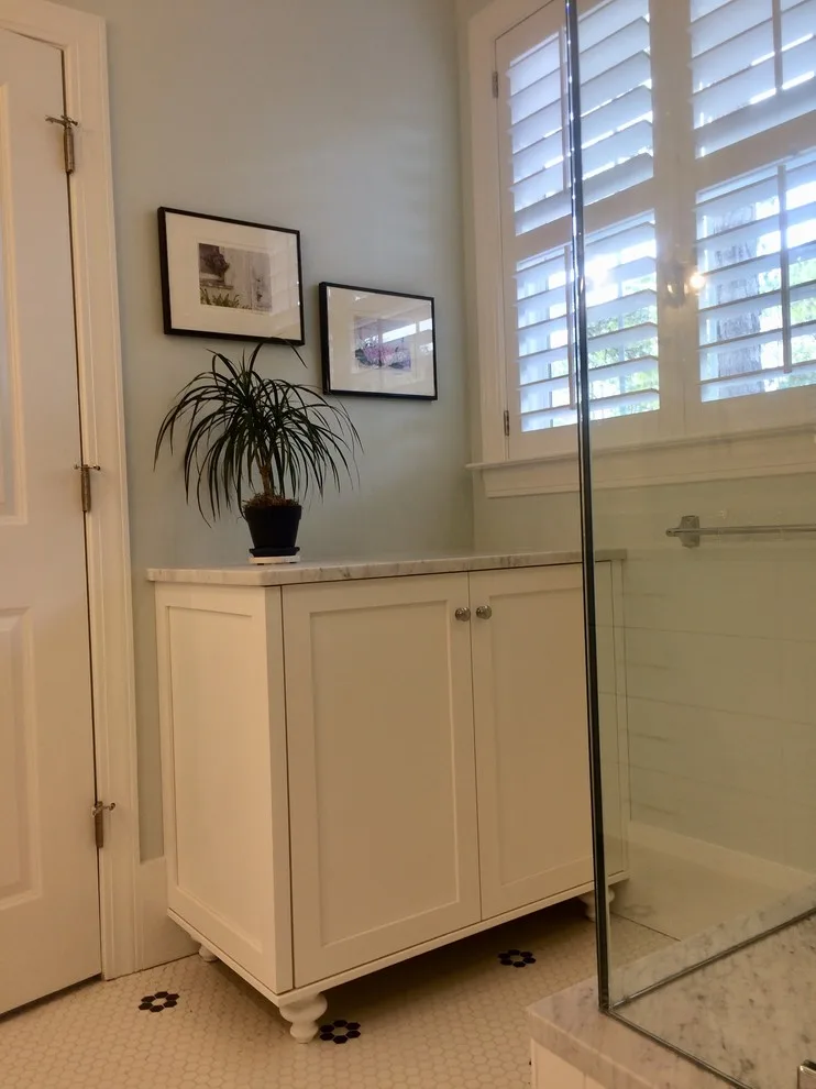 Master Bath for Southport Sea Cottage by Bekah Wagner Design - Photo 5