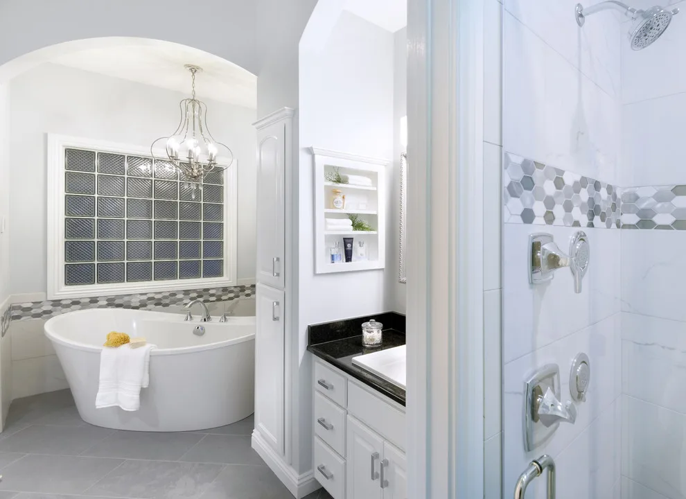 Luxury Retreat Bathroom by Rock Solid Renovations - Photo 5