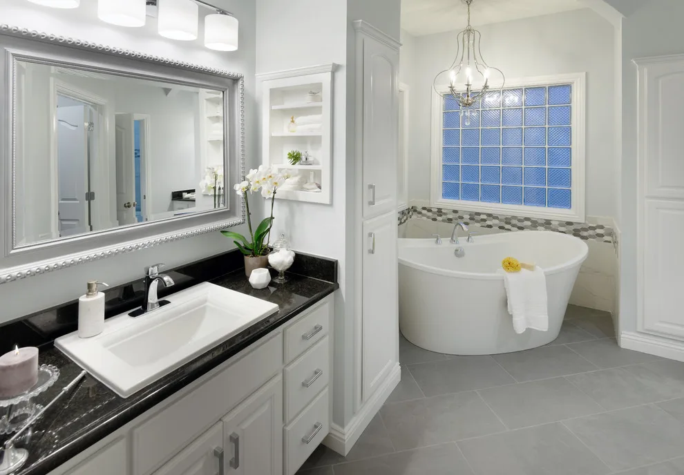 Luxury Retreat Bathroom by Rock Solid Renovations - Photo 3