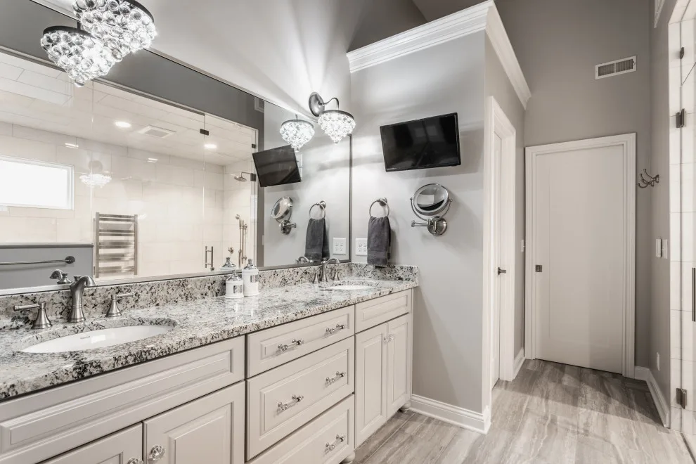 Serene Master Bathroom Retreat by Nicholas Design Build - Photo 18