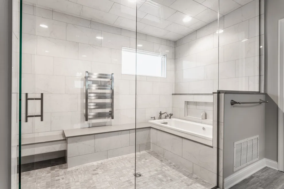 Serene Master Bathroom Retreat by Nicholas Design Build - Photo 5