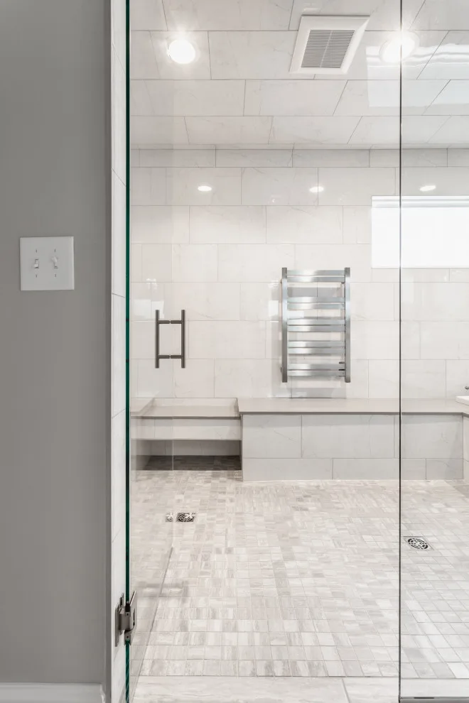 Serene Master Bathroom Retreat by Nicholas Design Build - Photo 11