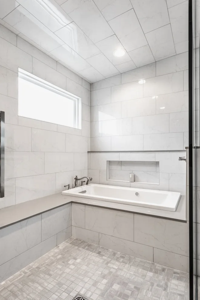 Serene Master Bathroom Retreat by Nicholas Design Build - Photo 17