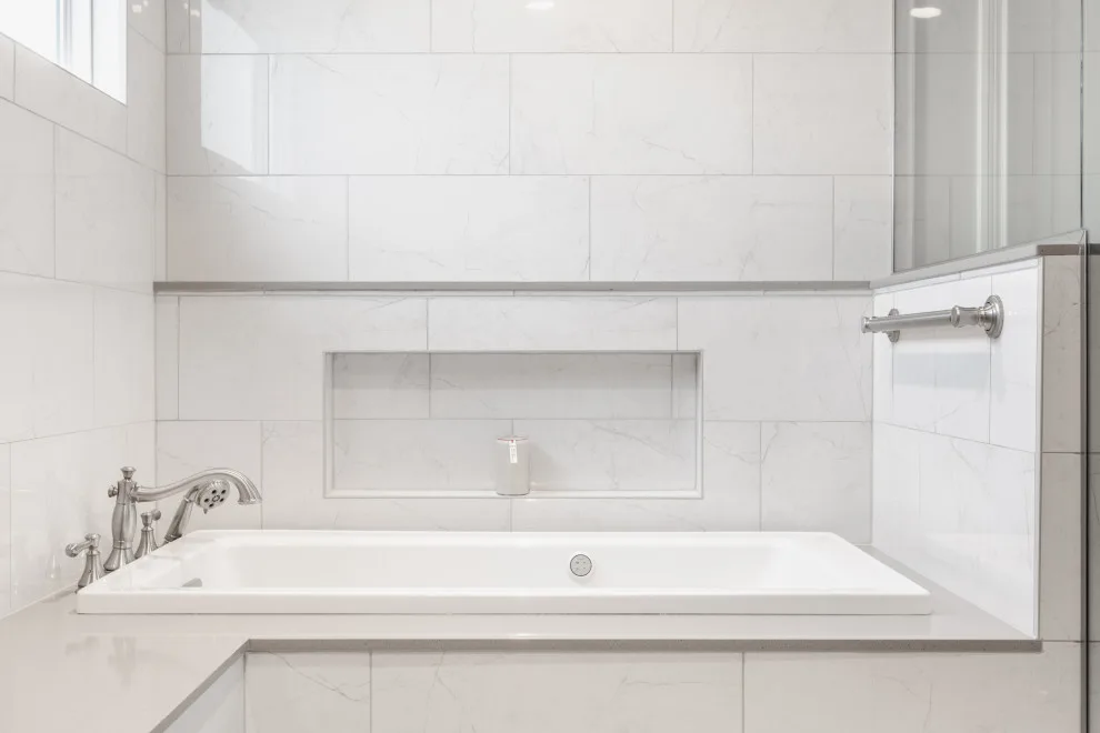 Serene Master Bathroom Retreat by Nicholas Design Build - Photo 16