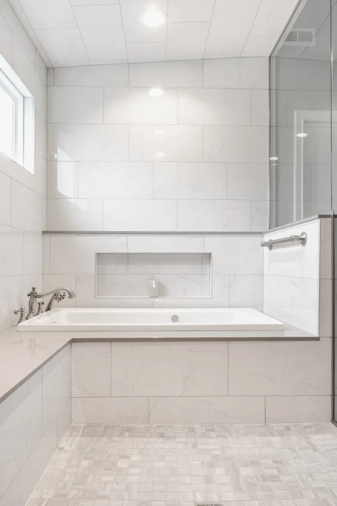 Serene Master Bathroom Retreat by Nicholas Design Build - Photo 14