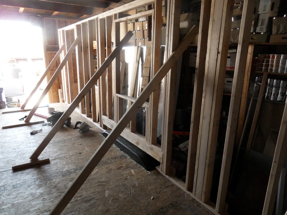 First Tiny House Construction - Wall Framework and Sheathing by Tiny Quality Homes - Photo 17