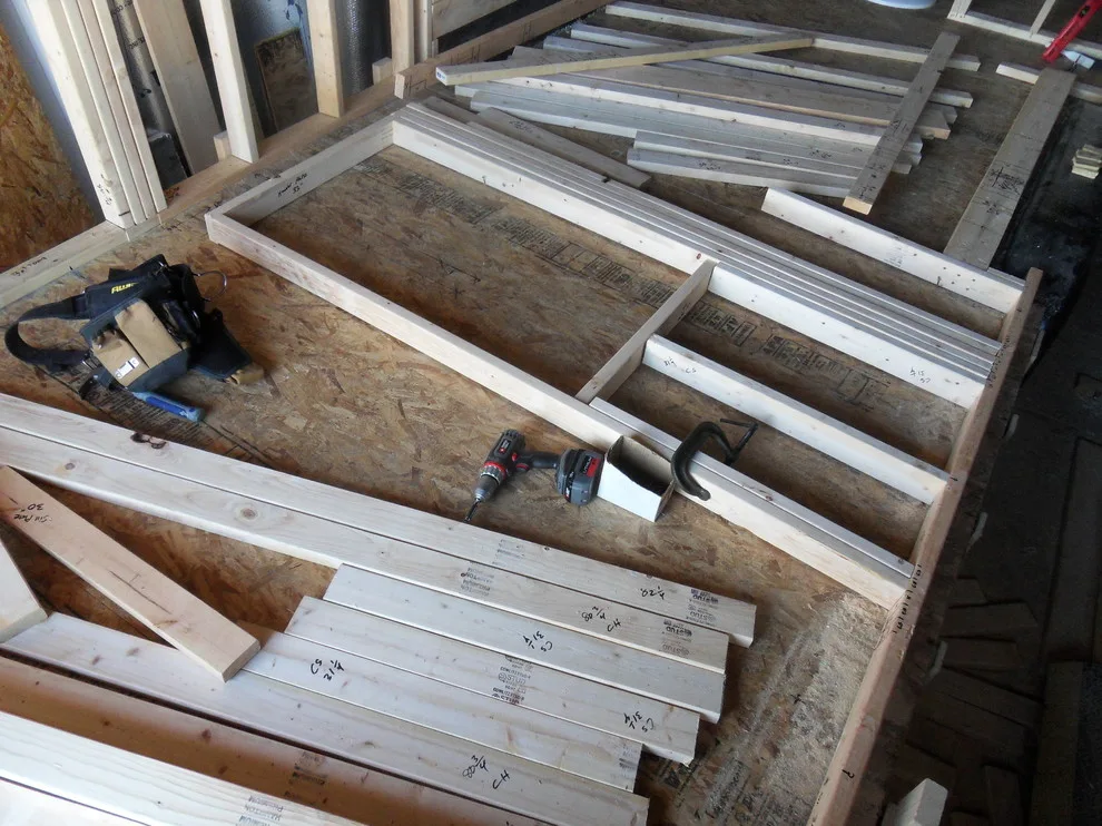 First Tiny House Construction - Wall Framework and Sheathing by Tiny Quality Homes - Photo 12
