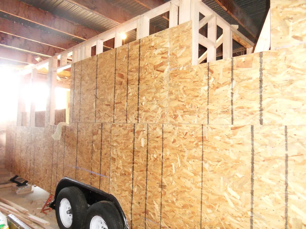 First Tiny House Construction - Wall Framework and Sheathing by Tiny Quality Homes - Photo 15