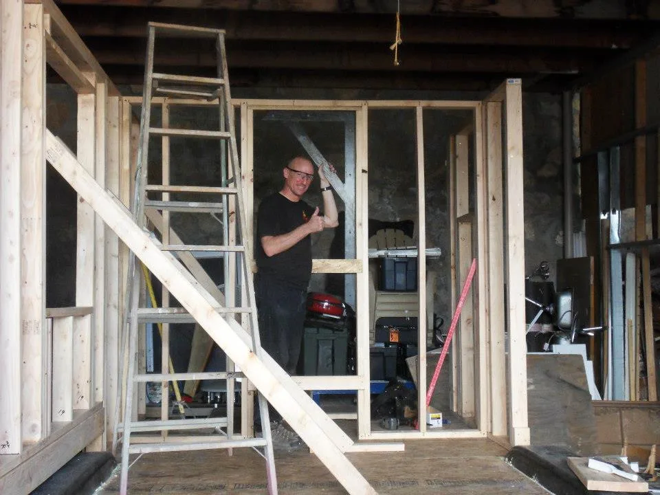 First Tiny House Construction - Wall Framework and Sheathing by Tiny Quality Homes - Photo 14
