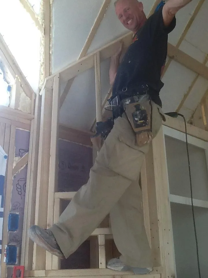 First Tiny House Construction - Wall Framework and Sheathing by Tiny Quality Homes - Photo 6
