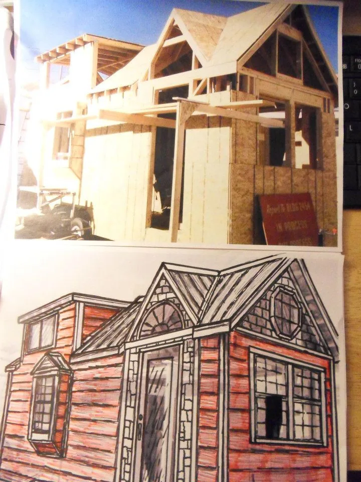 First Tiny House Construction - Wall Framework and Sheathing by Tiny Quality Homes - Photo 13