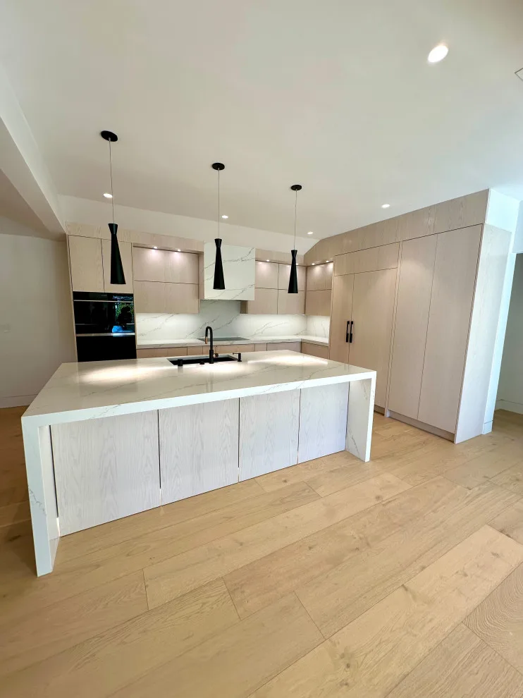 Stunning bespoke kitchen renovation featuring Shinnoky cabinets by IND Construction by IND Construction, LLC - Photo 5