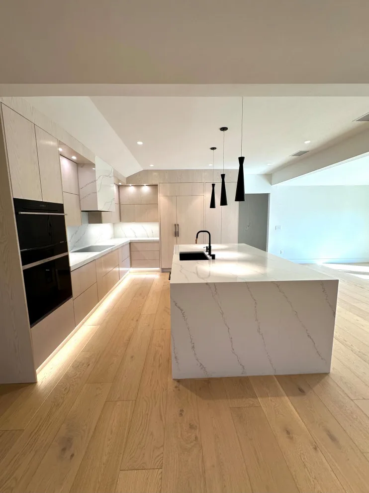 Stunning bespoke kitchen renovation featuring Shinnoky cabinets by IND Construction by IND Construction, LLC - Photo 4