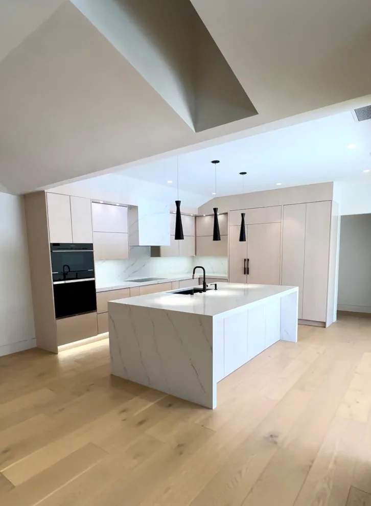 Stunning bespoke kitchen renovation featuring Shinnoky cabinets by IND Construction by IND Construction, LLC - Photo 3