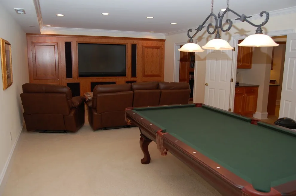 Atlanta Basement and Media Upgrade by SawHorse Design + Build - Photo 10
