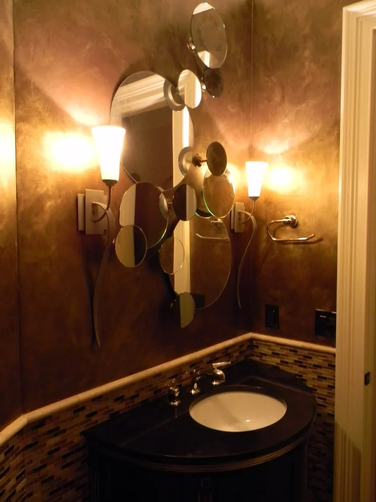 Atlanta Modern Basement Bathroom by SawHorse Design + Build - Photo 5