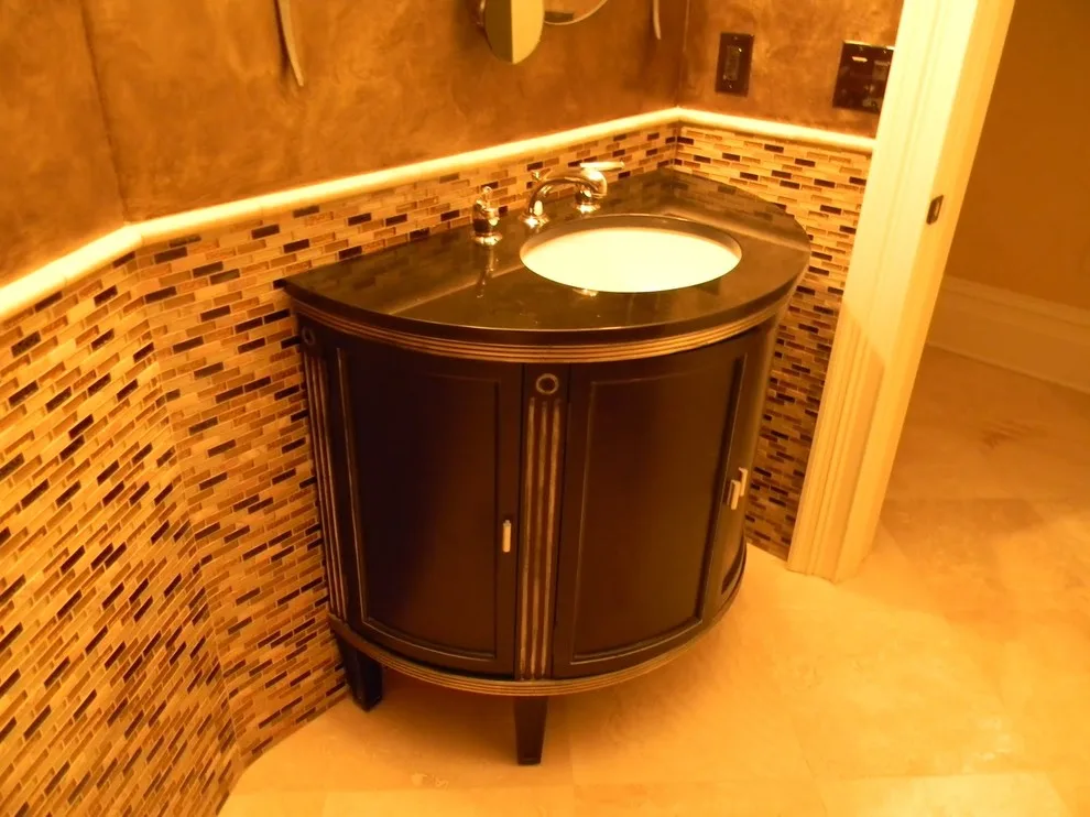 Atlanta Modern Basement Bathroom by SawHorse Design + Build - Photo 3
