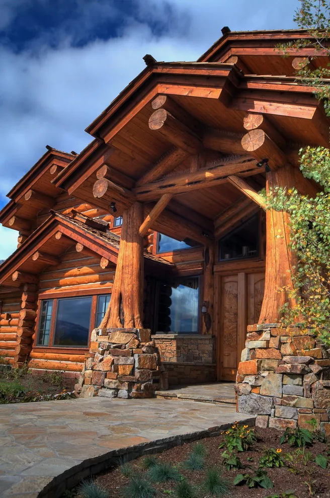 Log Cabin in Jackson Hole, Wyoming by B&B Builders - Photo 5
