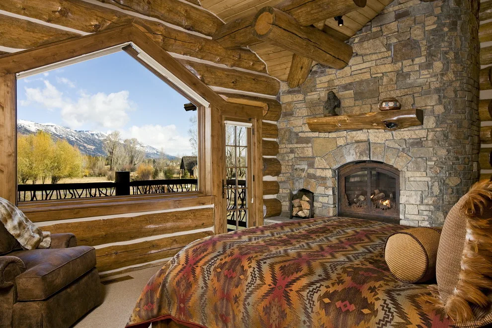 Log Cabin in Jackson Hole, Wyoming by B&B Builders - Photo 12