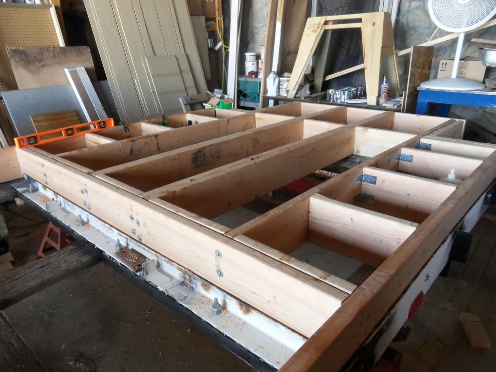 Initial Tiny House Construction - Framing Insights - Trailer & Floor Base by Tiny Quality Homes - Photo 13