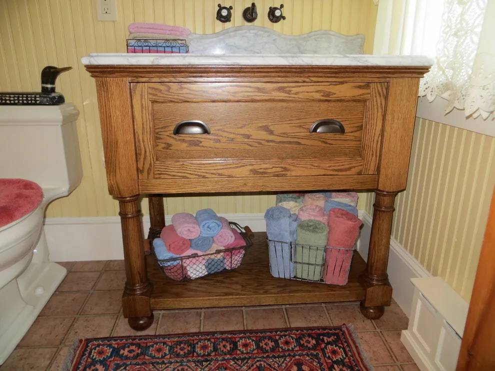 Harbor Haven bathroom vanity by Northcape Design/Build - Photo 3