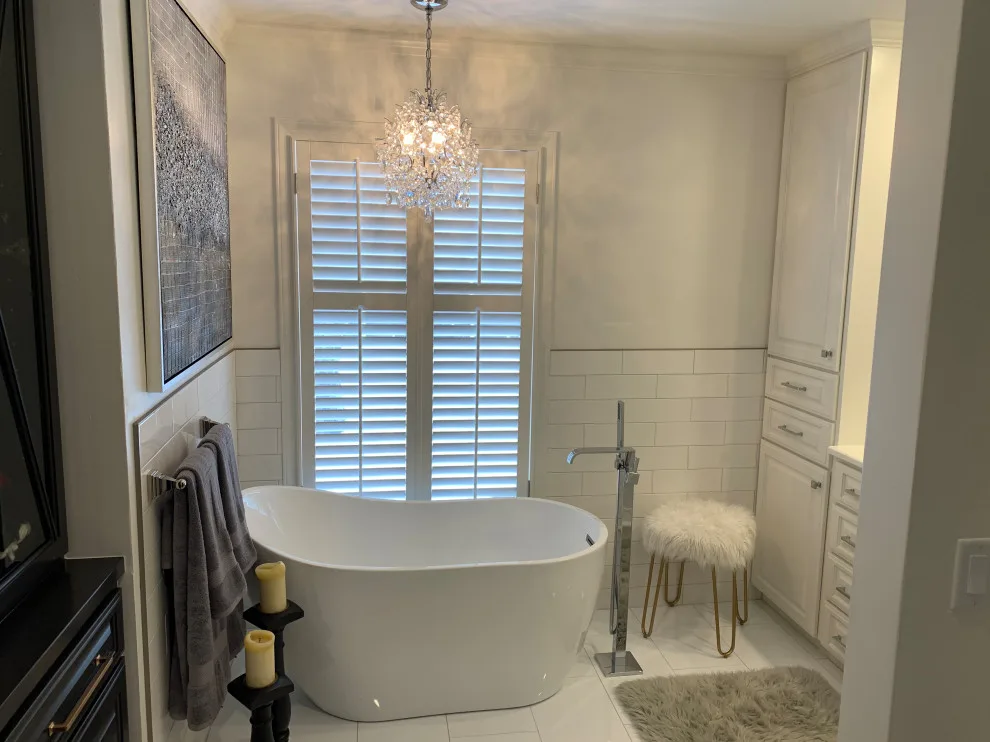 Small women's bathroom and master bedroom renovation by Stately Homes By Jeff Bryant LLC - Photo 2