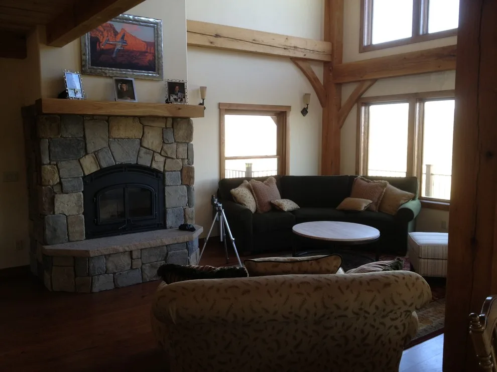 Timber Frame at May Residence by Will Construction, LLC - Photo 3