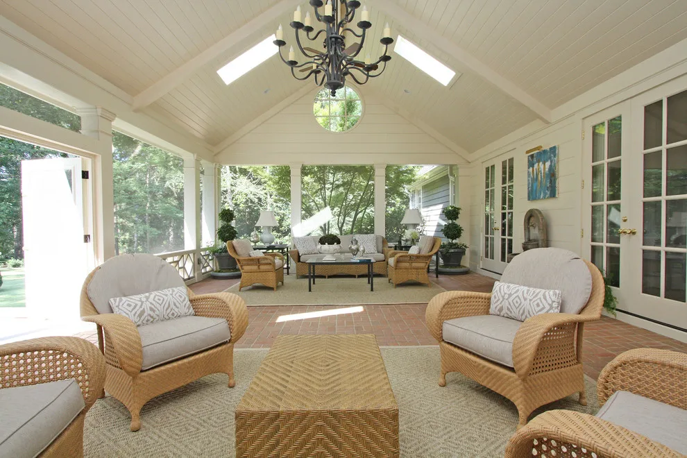 Covered Patio and Swimming Pool by Georgia Contractor Group Home Builders - Photo 3