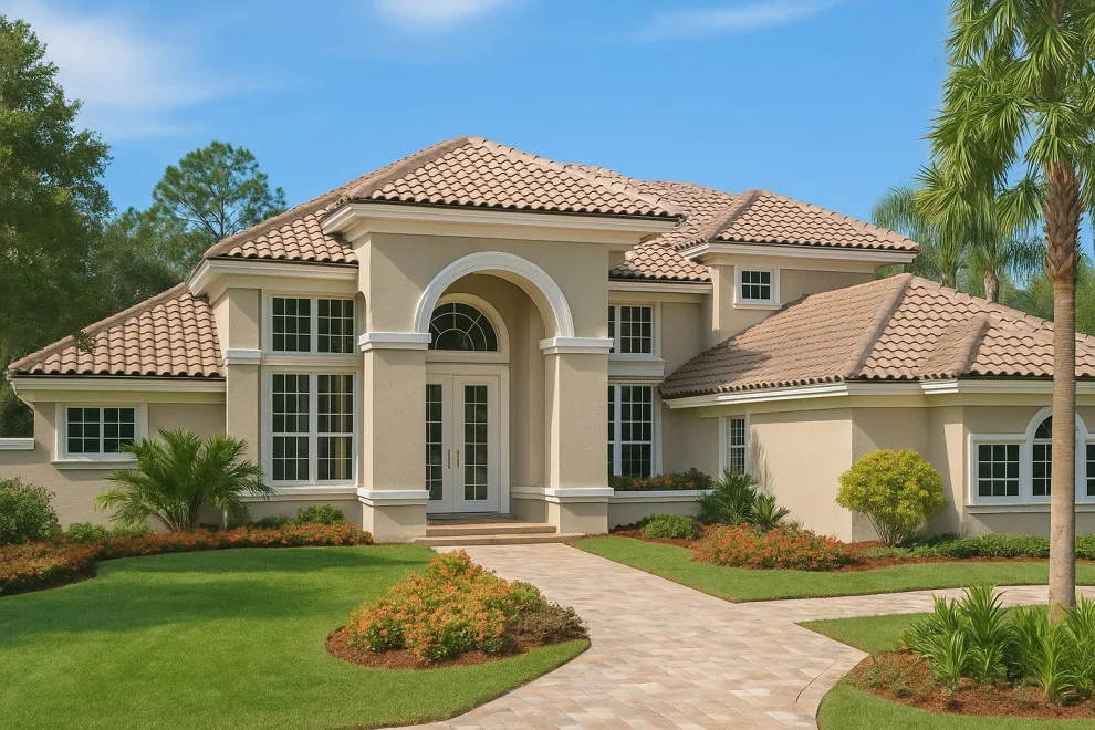 Custom Stucco Residence by Carolina Bays Homes - Photo 2