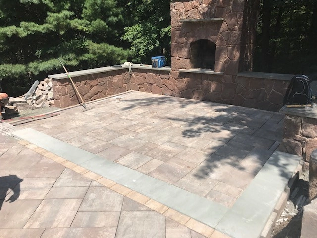 Pheasant Chase. Patio and retaining wall, by Donnellan & Sons Landscaping - Photo 7