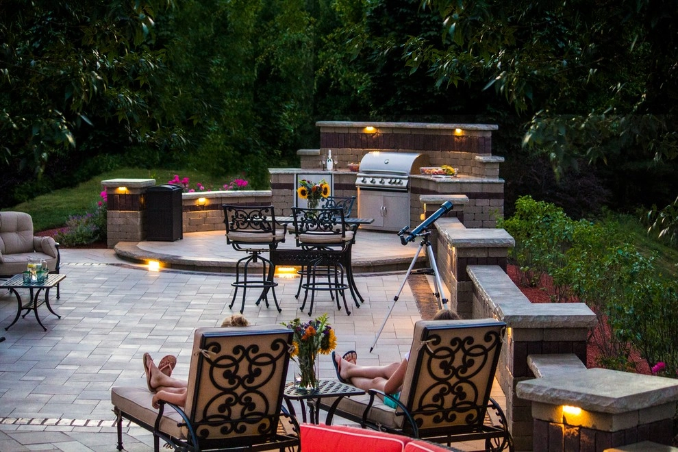 Ultimate Back Patio by Downer Brothers Landscaping, Inc. - Photo 2