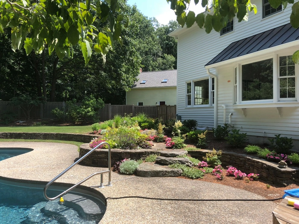 Waterfall Side Yard by Downer Brothers Landscaping, Inc. - Photo 2