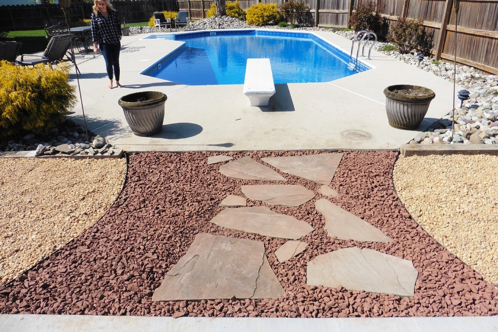 Patio & Fire Pit by the Pool by Dr. Dan's Landscaping & Architectural Design - Photo 2