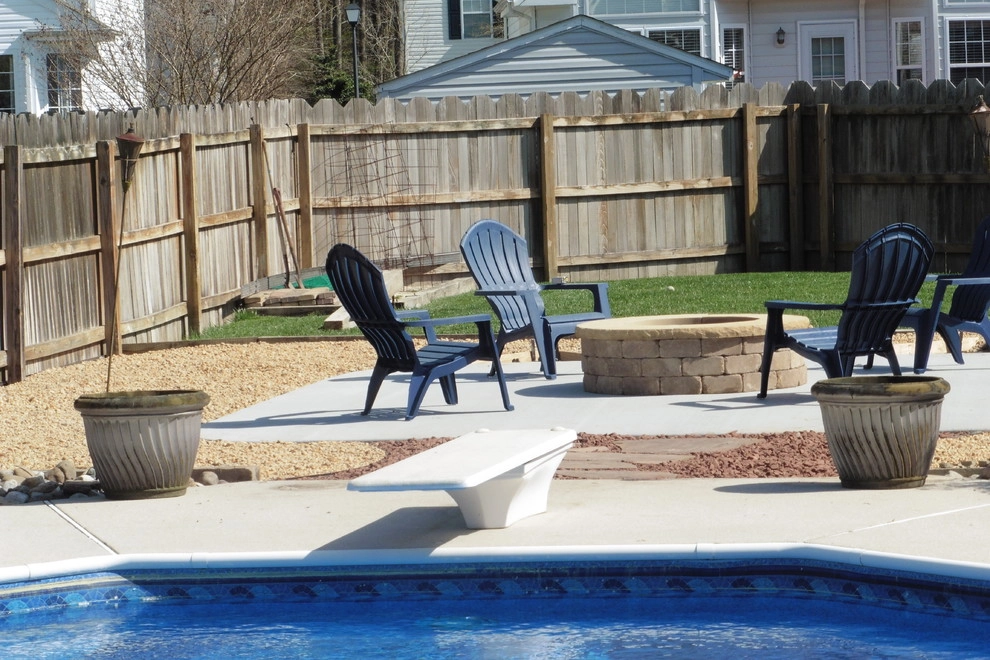 Patio & Fire Pit by the Pool by Dr. Dan's Landscaping & Architectural Design - Photo 15