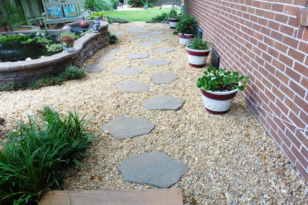 Koi Pond with new landscape and lighting by Dr. Dan's Landscaping & Architectural Design - Photo 6