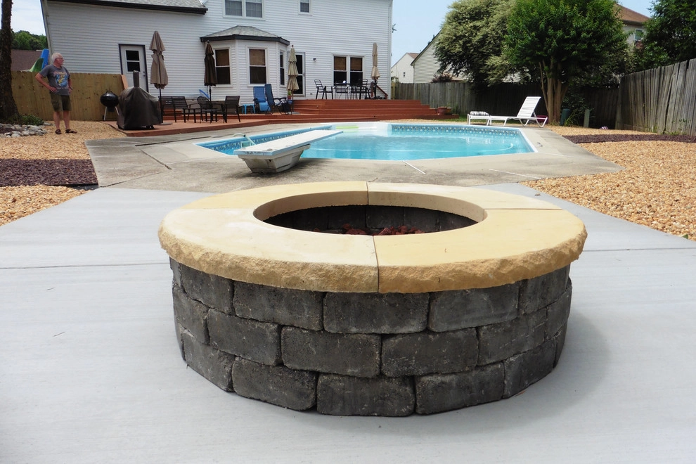 Patio, Firepit, Pergola Pool area by Dr. Dan's Landscaping & Architectural Design - Photo 8