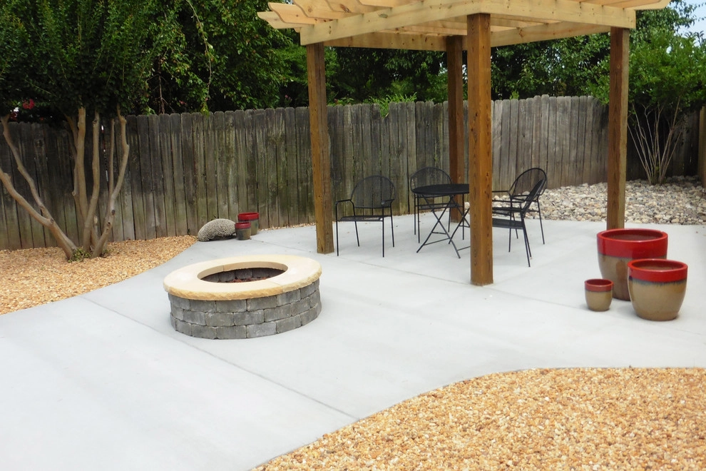 Patio, Firepit, Pergola Pool area by Dr. Dan's Landscaping & Architectural Design - Photo 11