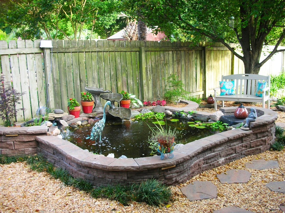 Koi Pond with new landscape and lighting by Dr. Dan's Landscaping & Architectural Design - Photo 15