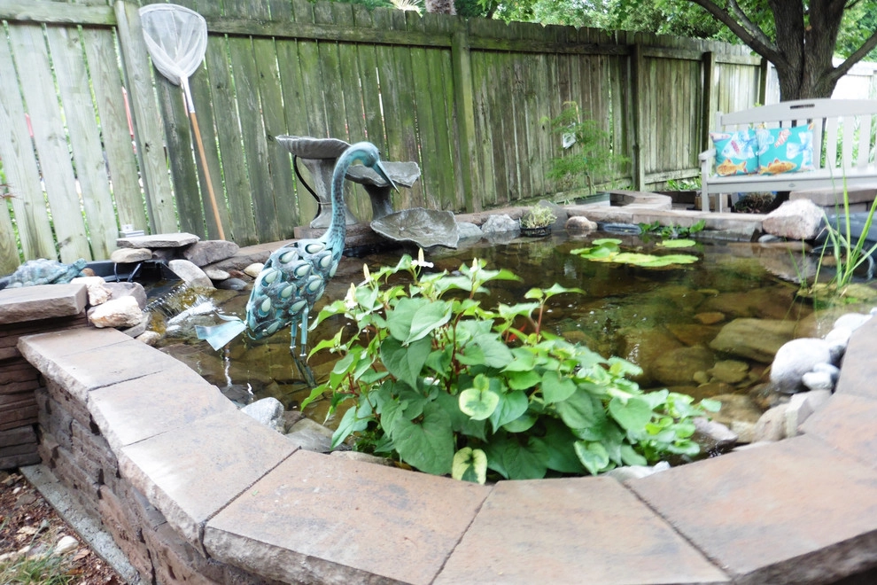 Koi Pond with new landscape and lighting by Dr. Dan's Landscaping & Architectural Design - Photo 3