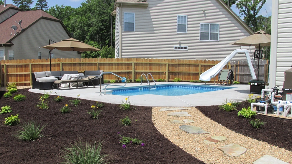Pool Area Landscape and Walkways by Dr. Dan's Landscaping & Architectural Design - Photo 9