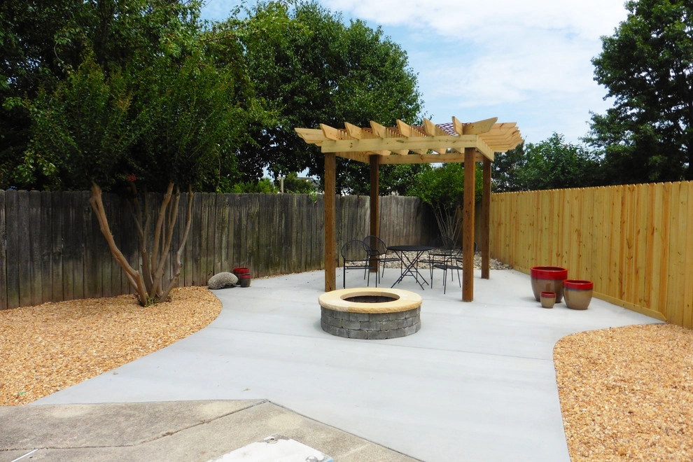Patio, Firepit, Pergola Pool area by Dr. Dan's Landscaping & Architectural Design - Photo 6