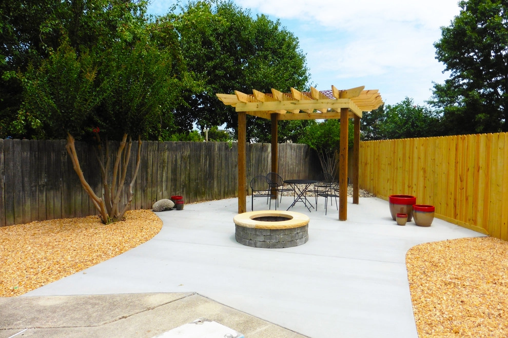 Patio, Firepit, Pergola Pool area by Dr. Dan's Landscaping & Architectural Design - Photo 17