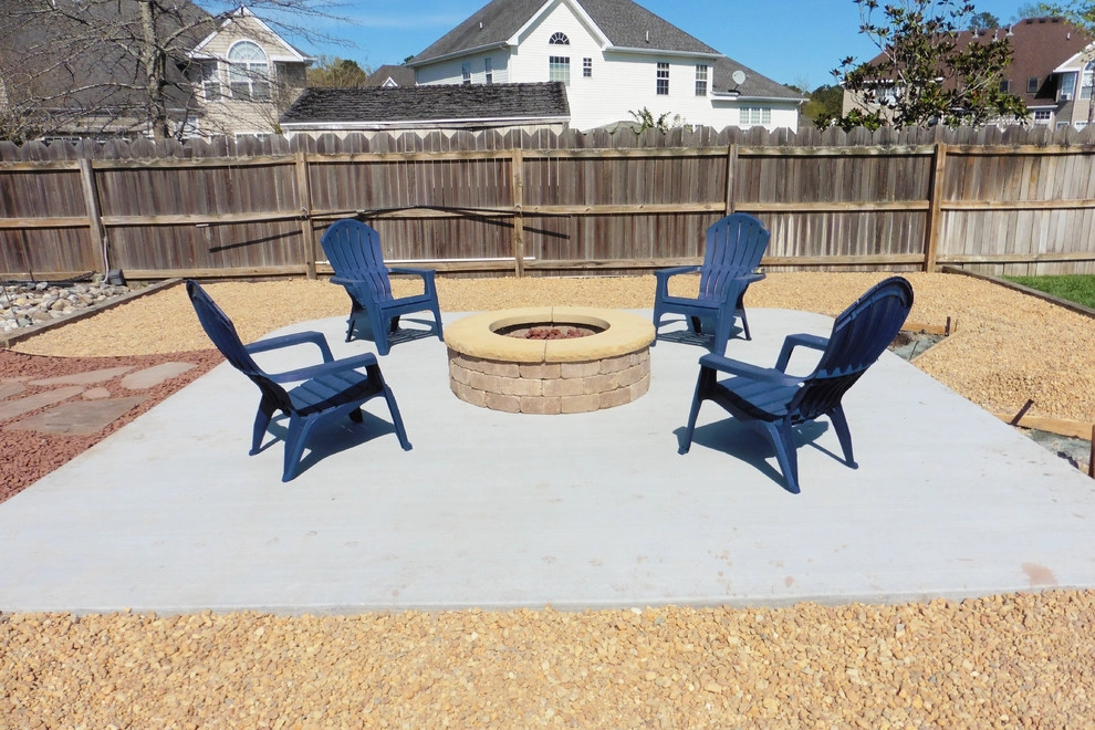 Patio & Fire Pit by the Pool by Dr. Dan's Landscaping & Architectural Design - Photo 10