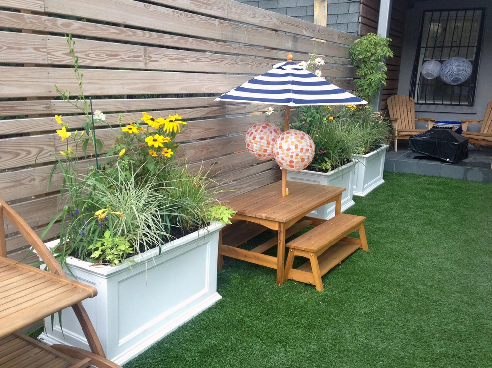 Bedstuy, Brooklyn - Backyard Planter Enhancement by Dragonetti Brothers Landscapes - Photo 3