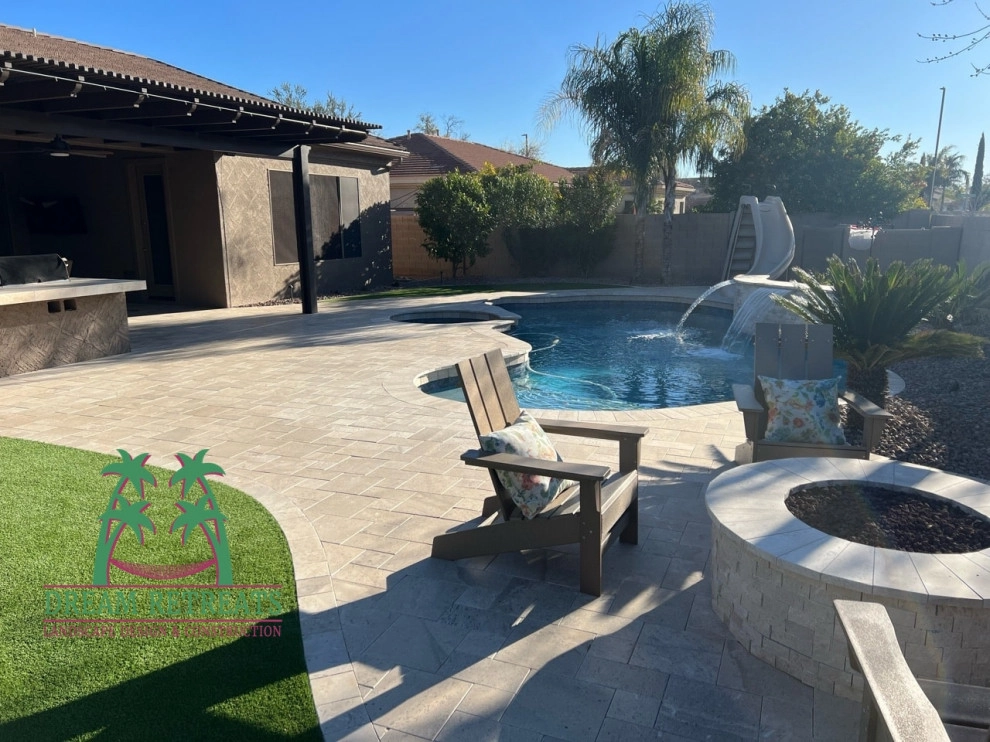 Arizona Backyard Renovation - Gilbert - Pace Project by Dream Retreats Landscape - Photo 5