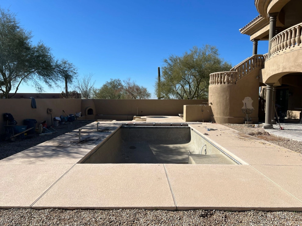Scottsdale Backyard & Pool Deck Renovation - 90th St Project by Dream Retreats Landscape - Photo 2