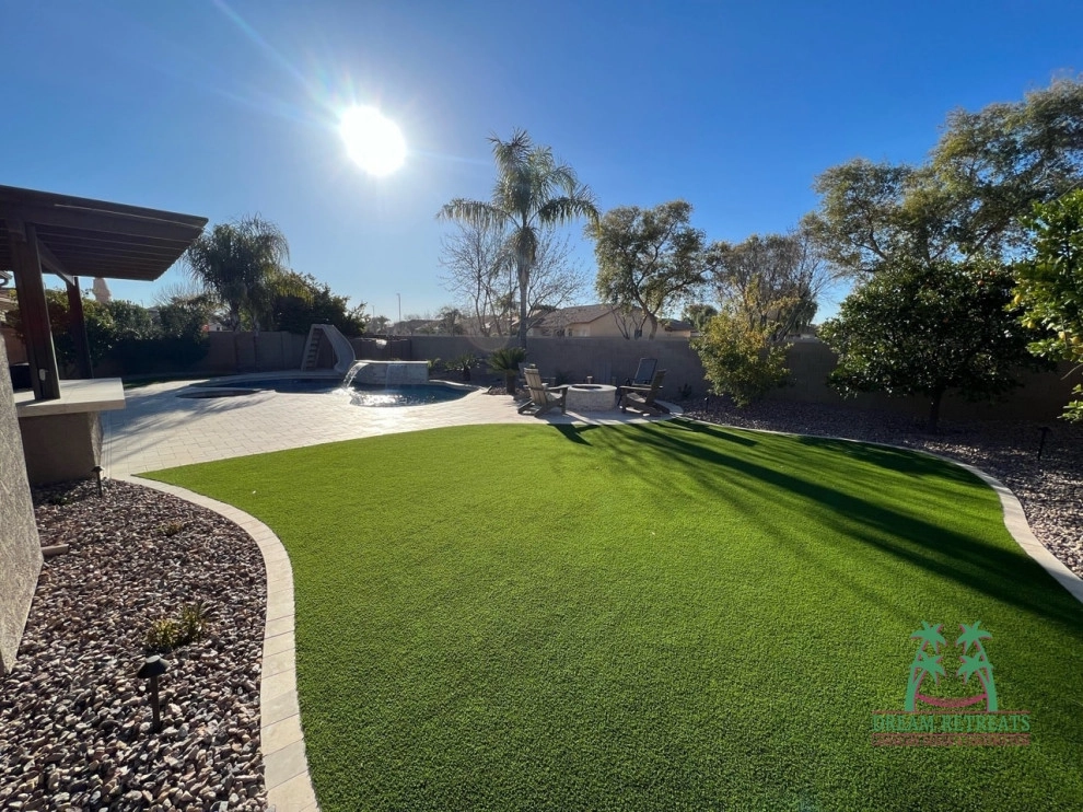 Arizona Backyard Renovation - Gilbert - Pace Project by Dream Retreats Landscape - Photo 9