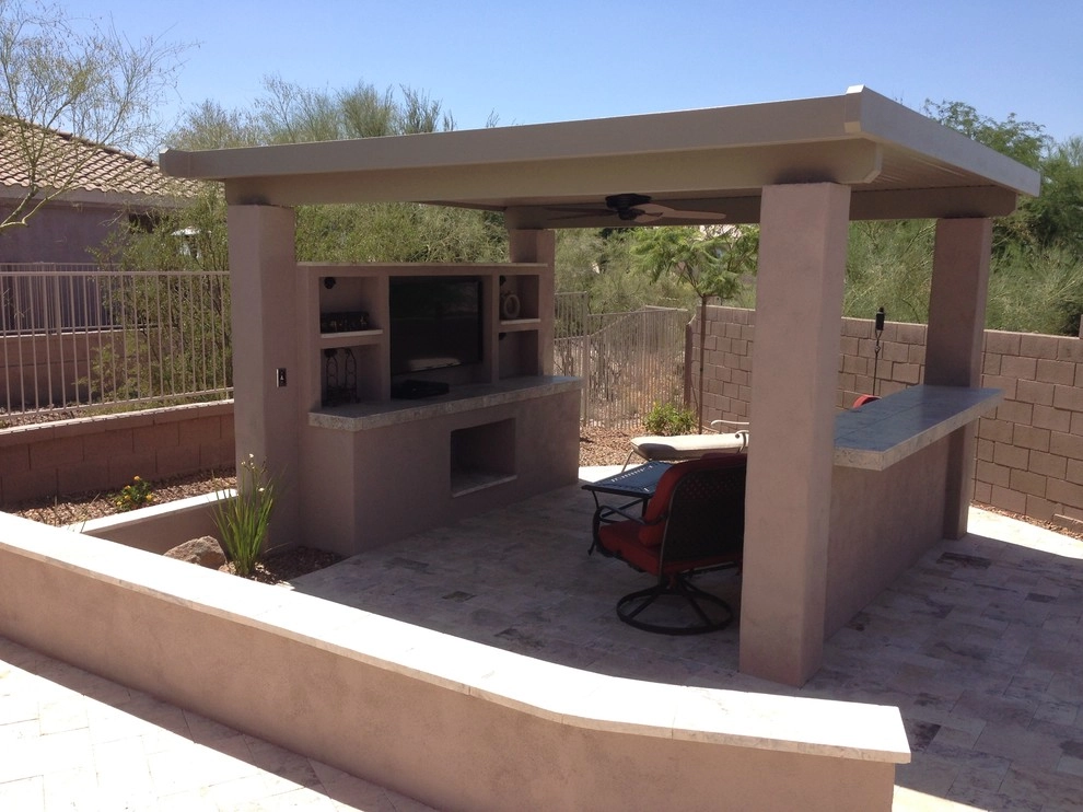 Multi-Levels Create This Phoenix Landscape Design! by Dream Retreats Landscape - Photo 5