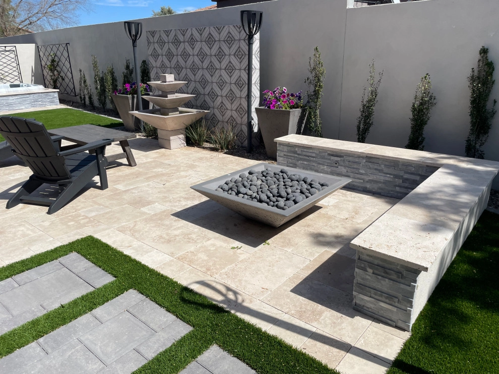 Side Yard Transformation-Bonanza Road, Gilbert by Dream Retreats Landscape - Photo 3
