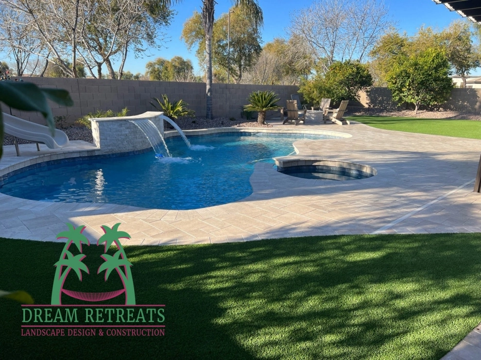 Arizona Backyard Renovation - Gilbert - Pace Project by Dream Retreats Landscape - Photo 2